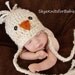Newborn Baby Chick Hat - Photography Prop