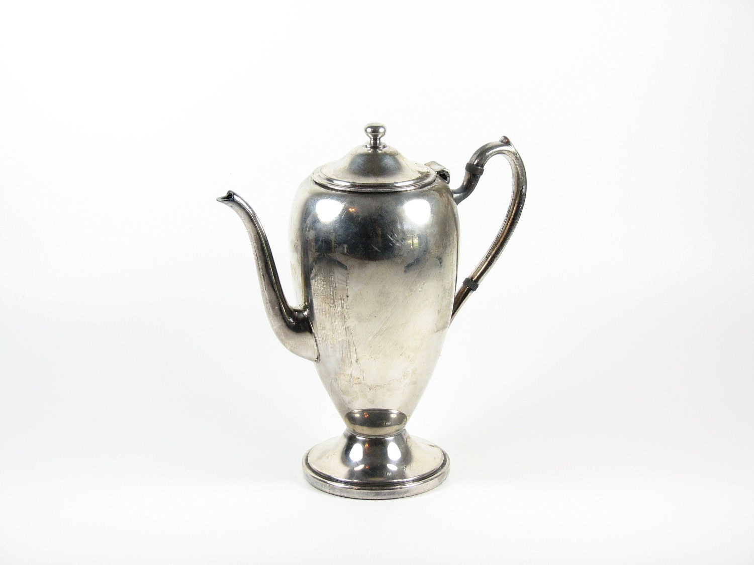 Vintage Silver Teapot Coffee Pot