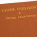 1946 CHOOSE FREEDOM Vintage Lined Notebook Journal