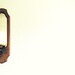 Vintage Wooden Mirror and Candle Holder