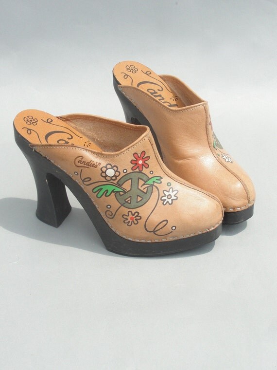 candies platform clogs