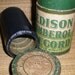 Antique Edison Amberol Record 4 Minute Antique Wax Cylinder- "Silent Night" Pipe Organ-Holiday Music