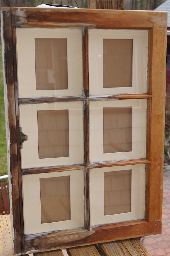 Items similar to Vintage Window Picture Frame on Etsy