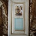 Shabby Crackled Vintage Look Wall Art Jesus The Good Shepard with Scipture reading
