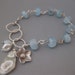 Wire Wrapped Aquamarine Bracelet