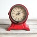 antique red metal kodak darkroom timer