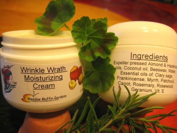 Facial Moisturizing Cream  Wrinkle Fight Fine by meadowmuffin2010