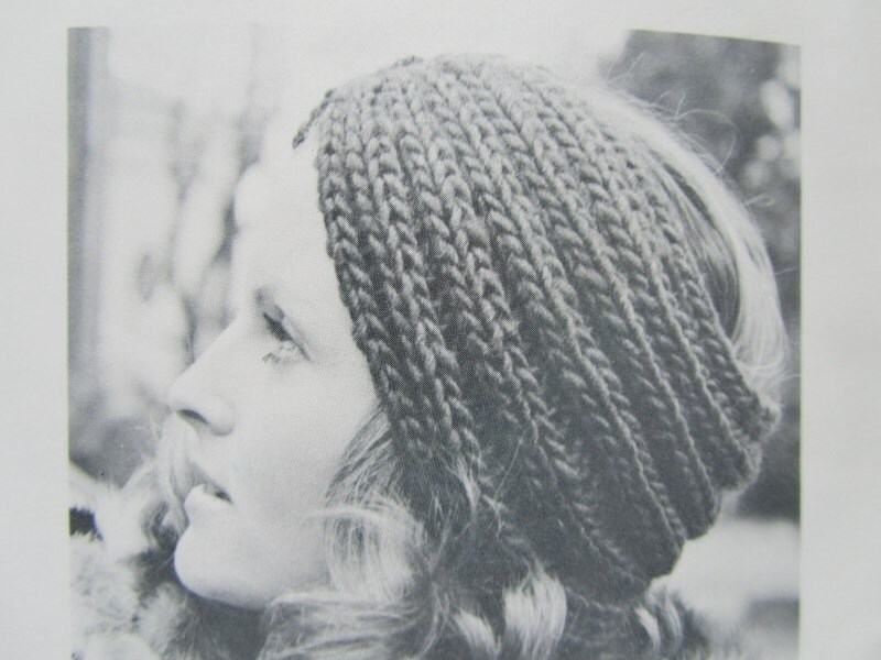 Knitted Earwarmer Pattern Knit Headband Pattern Vintage PDF