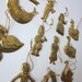 Vintage Twelve Days of Christmas Ornaments