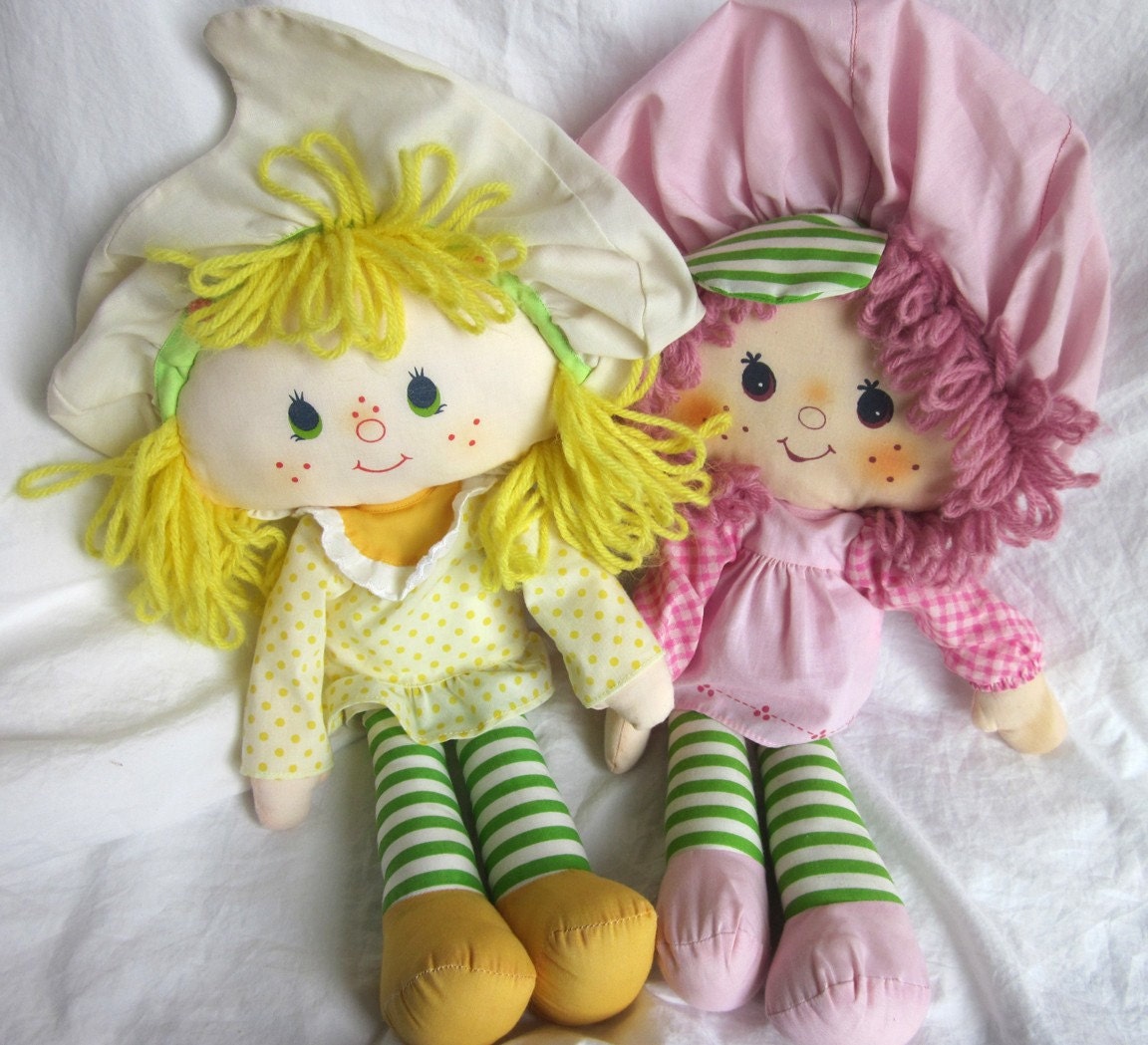 lemon meringue rag doll