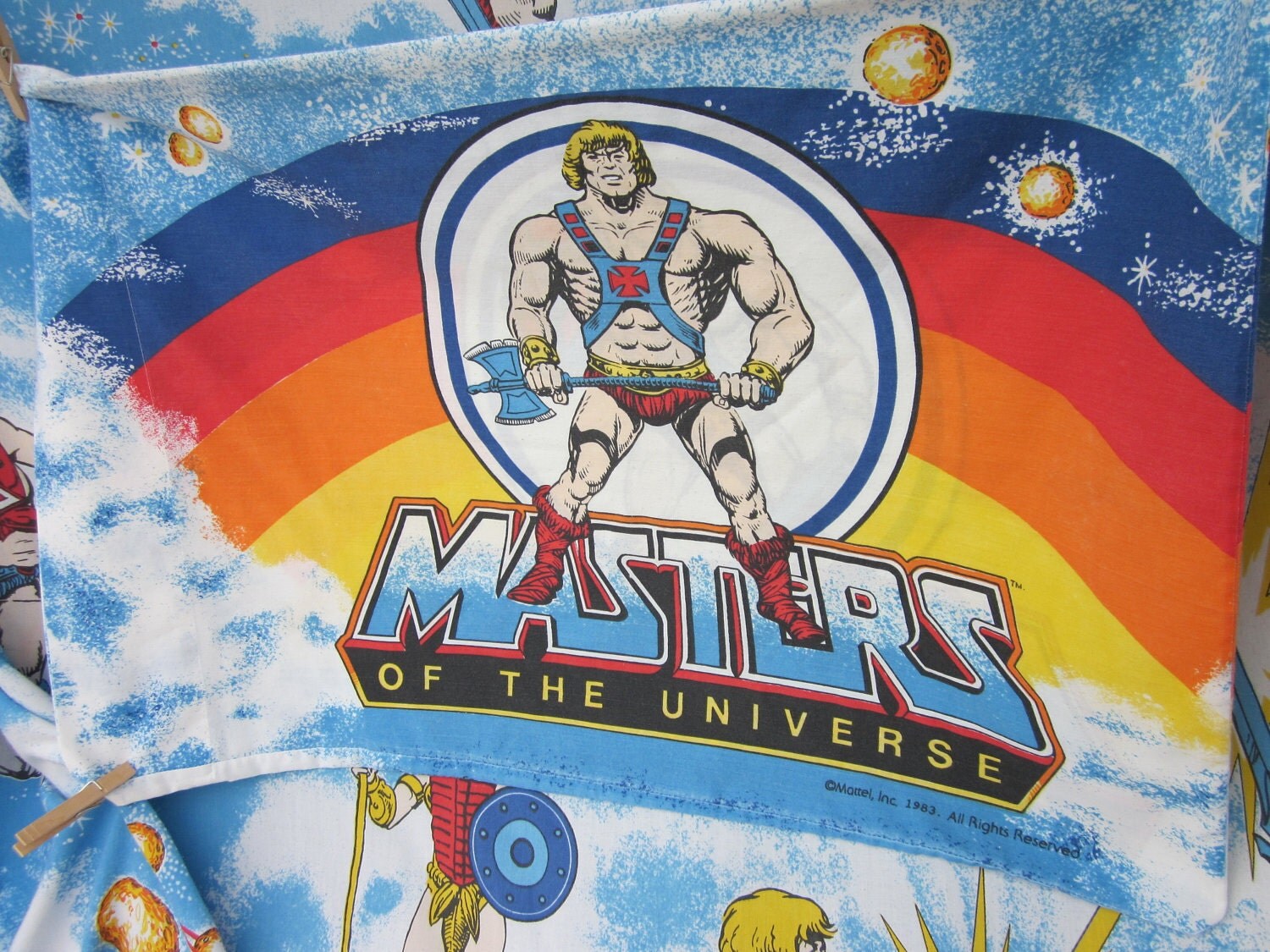 Vintage HeMan Full Sheet Set