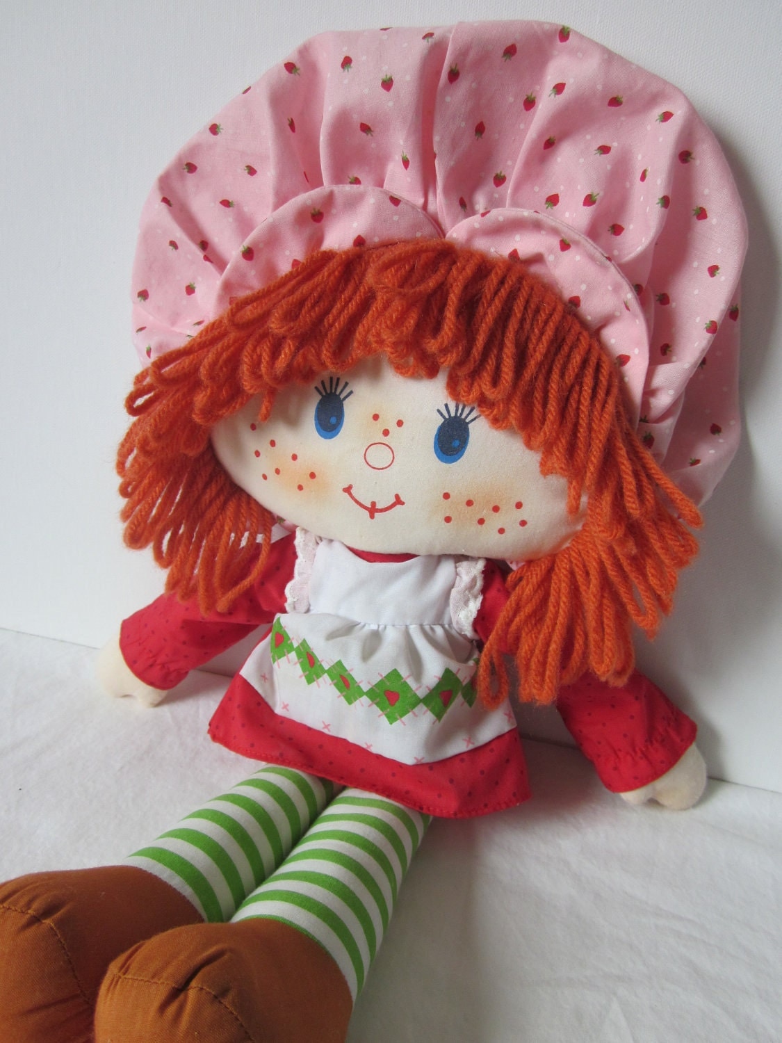 Vintage Strawberry Shortcake Rag Doll