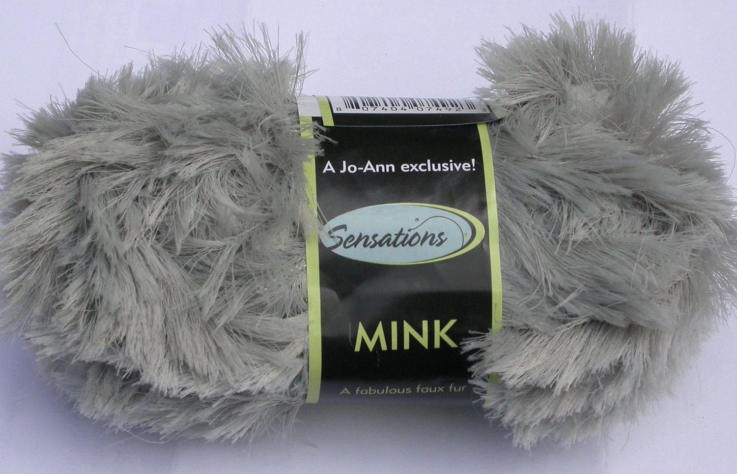 for crochet bags ideas JoAnn Grey Sensations Yarn 2 SusanEknits Faux skeins Fur by Mink