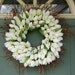Spring Wreath - Mothers Day Wreath - Wreath for Door - Tulip Wreath