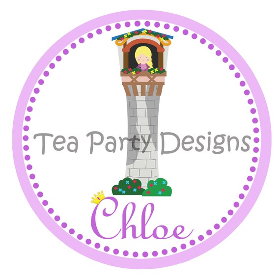 Let Down Your Hair...Personalized Rapunzel Party Iron-on Shirt Transfer Il_570xn