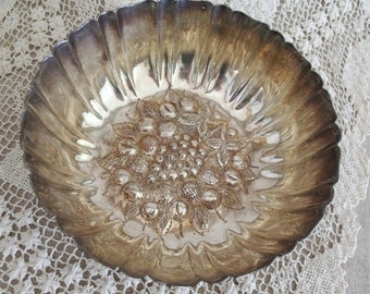Vintage English silver plate fruit bowl N B & S
