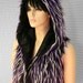 Party in purple Hoodie Vest
