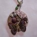 Watchworks with Butterfly and Seashells - Steampunk Necklace