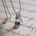 Crystal Jewels Glass Globe Necklace