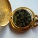 Pocket Watch with A Deer On the Front Quartz
