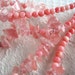 Cherry Quartz Necklace Pink Coral Double Strand