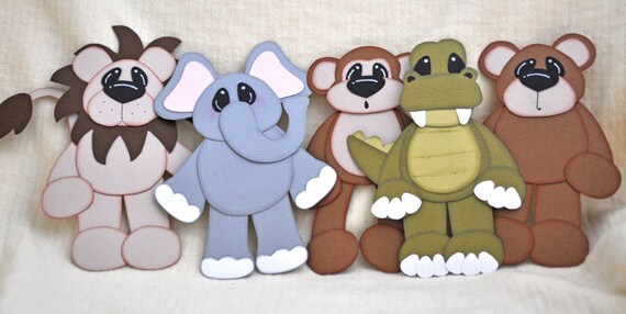 Zoo Animal Paper Piecing Set