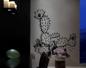 Vinyl Wall Decal Sticker Desert Cactus 236B