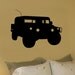 Vinyl Wall Decal Sticker Military Humvee Hummer