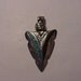 Vintage Turquoise Indian Arrow Head Pendant 2011 - 122