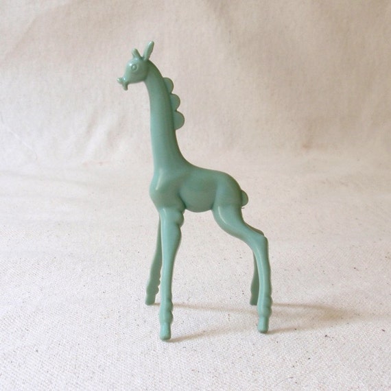 Download Vintage Jadeite Green Plastic Art Deco Giraffe by ...