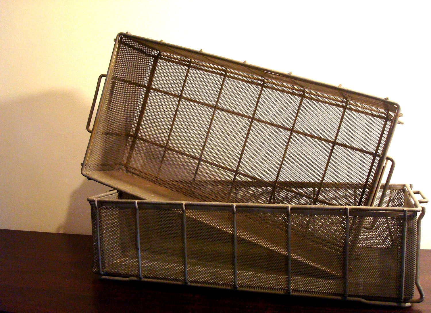 XL Industrial Metal Basket