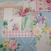 Vintage Wallpaper Packs-Antique-Florals-Pastels-Shabby-SO YUMMY-Paper Parcels-Ephemera