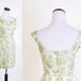 Cocktail Dress / Dress / Dresses / Short Dress / Mini Dress / Mad Men / Mad Men Dress / Metallic / Mint Green / Jacquard / 1960s / 1014