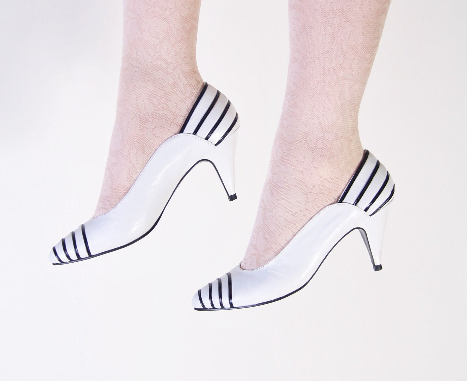 Spectators / Spectator / Black and White / Heels / Pumps