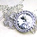 Swarovski Crystal Rivoli Pendant in Crystal Clear - Handmade Necklace with Swarovski Crystal and Sterling Silver - FREE SHIPPING