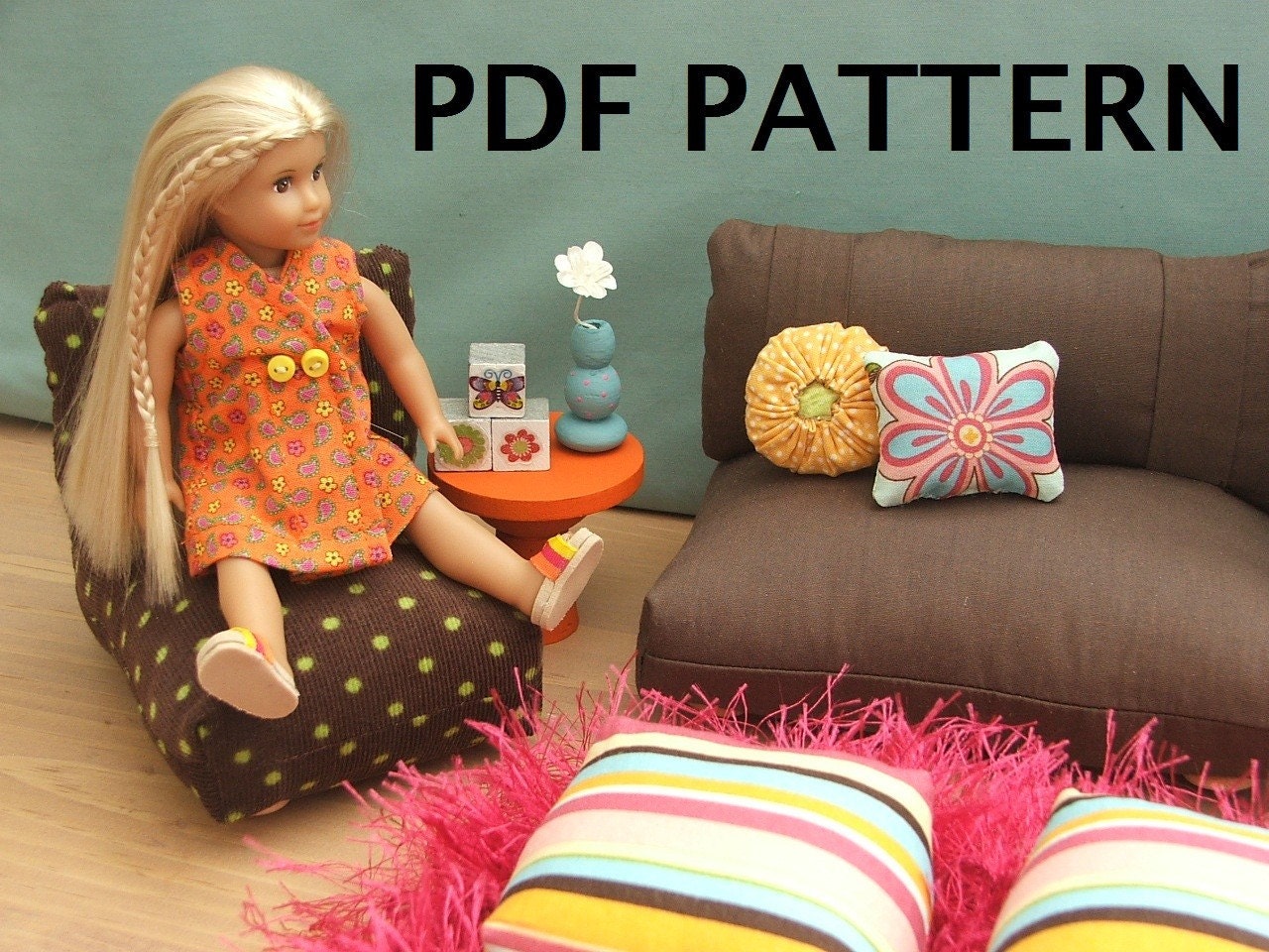 How to Build 18 Inch Doll Furniture Patterns PDF Plans