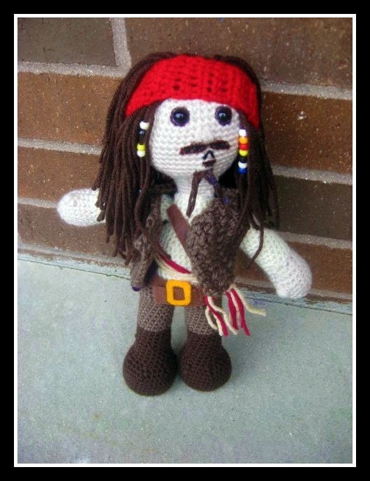 jack sparrow stuffed animal