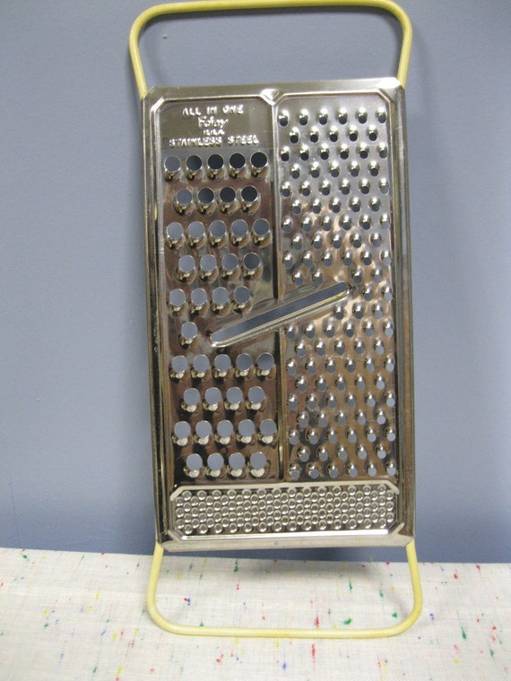 Vintage Foley All In One Grater Stainless Steel