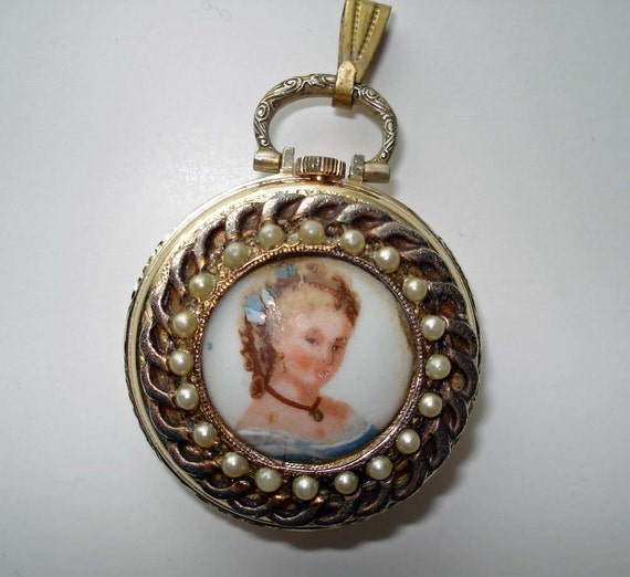 Vintage Lady Nelson Pendant Watch FREE SHIPPING