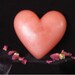 Soap, Rose Heart, All Natural, HUGE Paraben-free No SLS