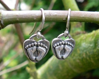 For Love of a Newborn Earrings - Solid Sterling