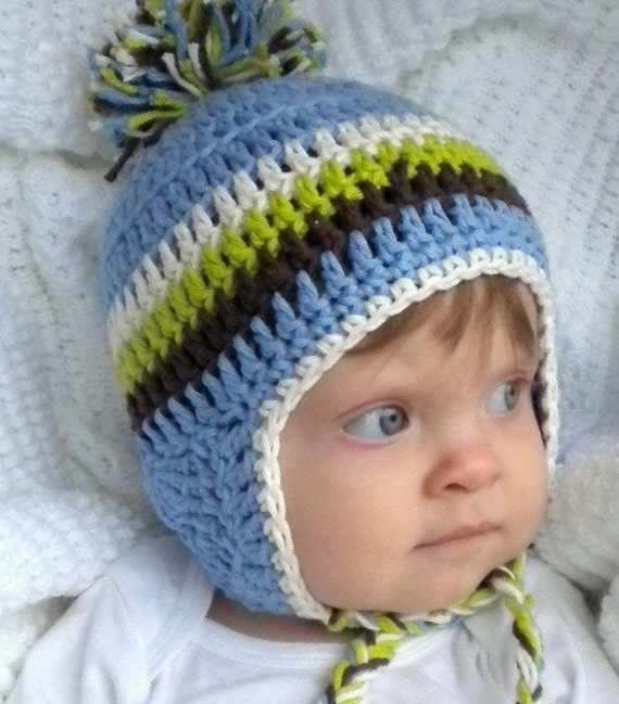 hat pattern free crochet yoda baby ear Crochet Ear baby Hats Free With Crochet flap Flaps hat Patterns