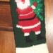 Knitted Personalized Santa Christmas Tree Knit Stocking