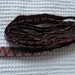 Argyle Vintage Elastic Steampunk Gray Grey and Burgundy Elastic Supply