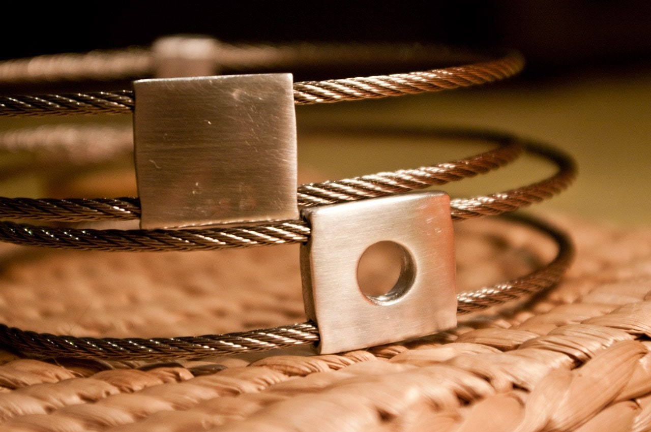 G3 3mm stainless steel wire rope collar