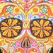 Queen Size Qiuilt Orange Sugar Skull Center for Jamie Down payment Do not order if you are not her