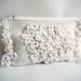 White Wedding Bridal Clutch Crochet Purse Bag