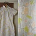 vintage white SHANGHAI GIRLS cheongsam 50s 60s