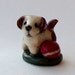 Puppy Miniature Handmade Figurine