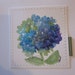 Hydrangea Card Original Watercolor Card
